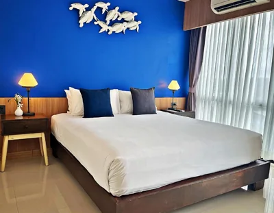 Camera matrimoniale Standard - navetta aeroportuale gratuita — The Sixteenth Naiyang Beach Hotel- Free Schedule Airport Shuttle