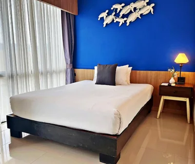 Camera singola Standard - navetta aeroportuale gratuita — The Sixteenth Naiyang Beach Hotel- Free Schedule Airport Shuttle